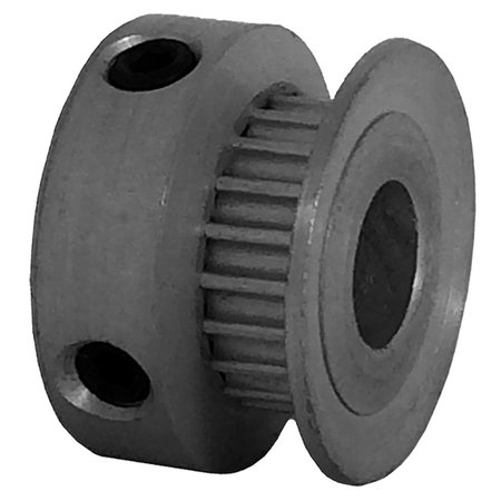 B B MANUFACTURING 20-2P03-6CA3, Timing Pulley, Aluminum, Clear Anodized 20-2P03-6CA3
